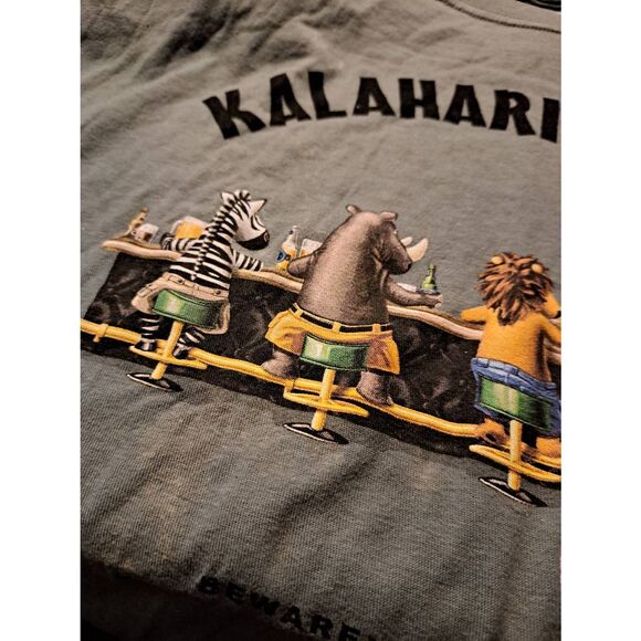 New Vintage 05 DuckCo Kalahari Resort Elephant Bar Shirt Large Funny Novelty Tee - Picture 7 of 7